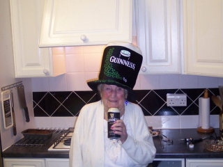 "Mum" celebrates St patricks day