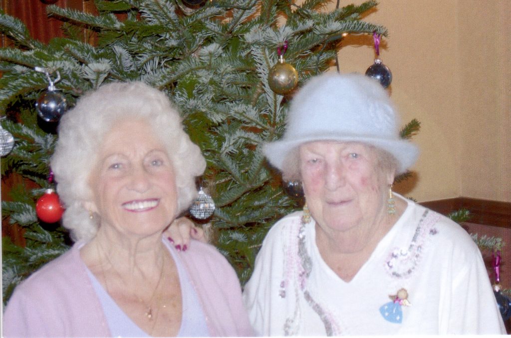 Xmas 2003 mum on right